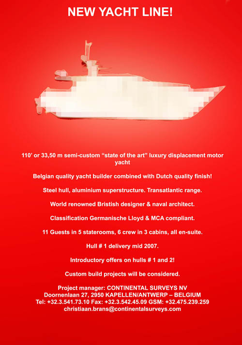 Yacht Advertisement